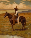 Vaquero on The Llano Estacado
