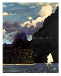 Sunset At Moorea