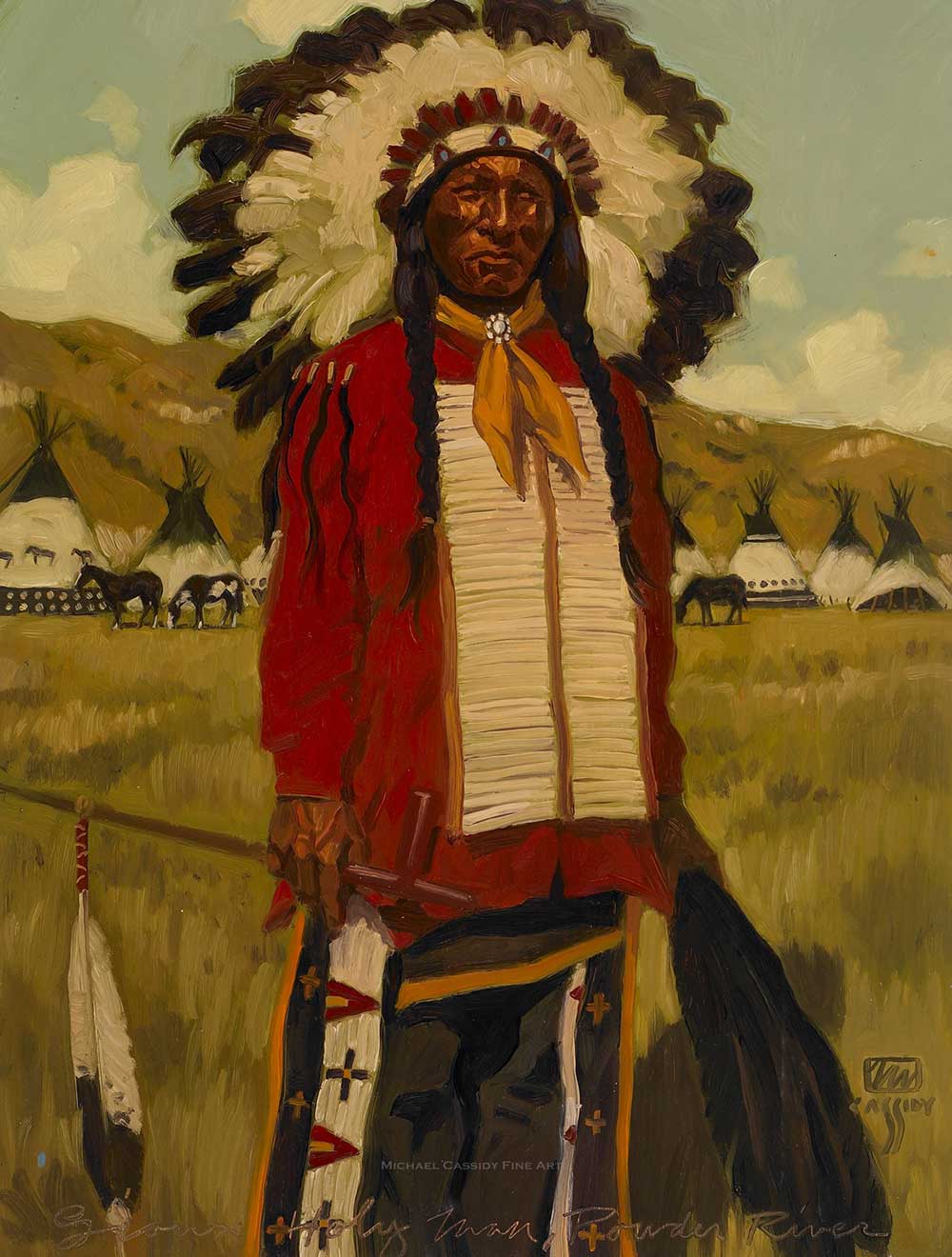 Native American Art Prints : Michael Cassidy