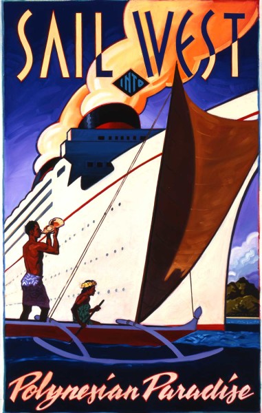 Sail West Print Size: Regular 16”x20” Price: $650